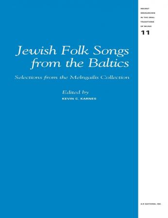 Jewish Folk Songs from the Baltics
