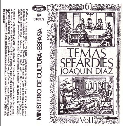 Image 3.1 Joaquin Diaz Temas sefardies (view enlarged image)