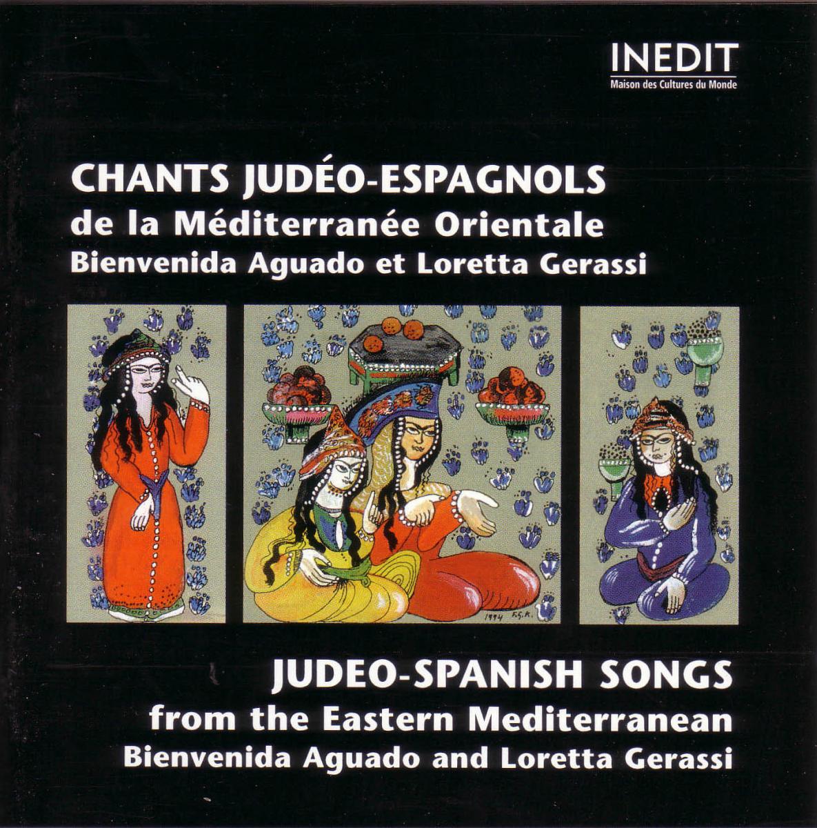 Image 5.1a CD Cover of Chants Judéo-Espagnols de la Mediterranée Orientale (view enlarged image)