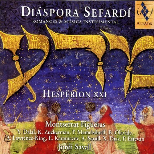 Image 5.2 CD cover of Diaspora sefardi Hespérion XXI (view enlarged image)