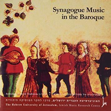 Synagogue Music in the Baroque Vol. 1