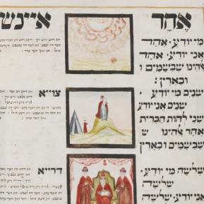 An Ashkenazi version of “Ehad mi yode’a” in…Arabic