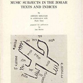 Music Subjects in the Zohar: Texts and Indices